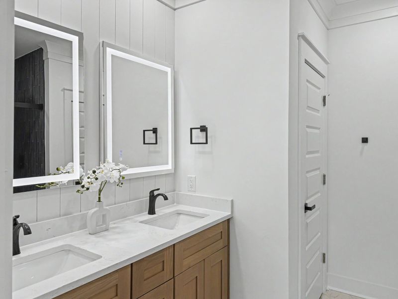 Furnished interior view inside a new home in , North Charleston (Image 35).