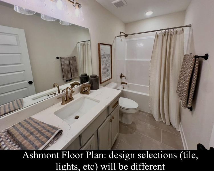 Furnished interior view inside a new home in Lockwood, Collierville (Image 7).