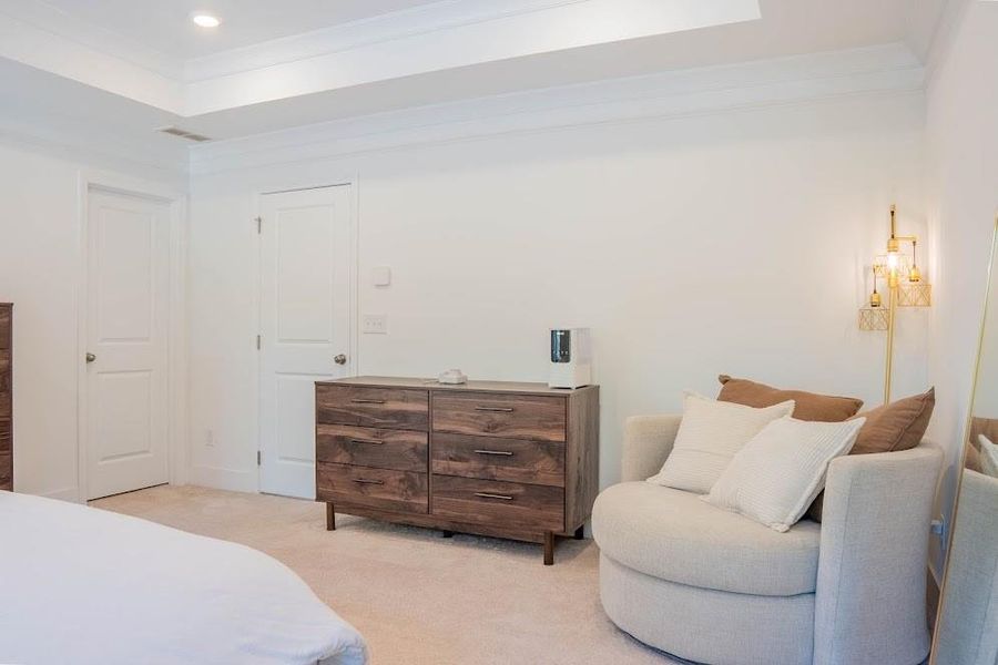 Furnished interior view inside a new home in Park at Ansleigh Farms, Dallas (Image 37).