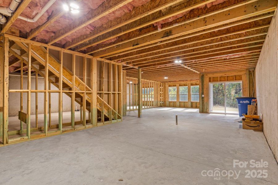 In-progress construction of a new home in Bell Farm: 60's, Statesville, NC (Image 34).