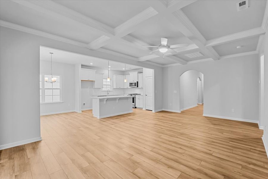 Spacious, unfurnished interior of a new home in Fieldstone, Lexington (Image 23). Spacious, unfurnished interior of a new home in Fieldstone, Lexington (Image 23).