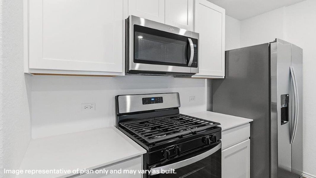 Furnished interior view inside a new home in Blue Ridge Ranch, San Antonio (Image 7).
