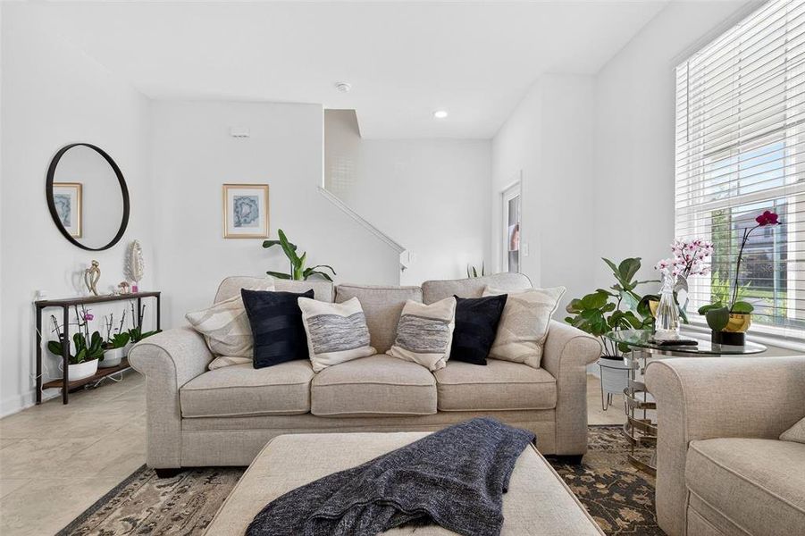 Furnished interior view inside a new home in Storey Park: Innovation Cottage Collection, Orlando (Image 35).