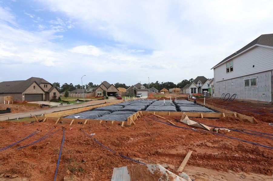 FOUNDATION: Every foundation at DWH is engineered and it’s inspected three times! We do not do “batch” testing. Rest easy knowing your foundation comes with a 10 year warranty. FOUNDATION: Every foundation at DWH is engineered and it’s inspected three times! We do not do “batch” testing. Rest easy knowing your foundation comes with a 10 year warranty.