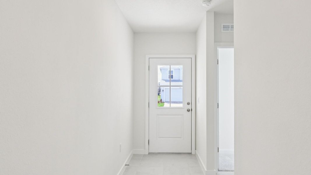 Representative furnished interior of a home built from the Baker by DRB Homes in Hamilton Bluff, Haines City (Image 6).