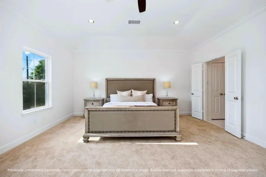 Timeless, tranquil, and totally your vibe. This primary bedroom checks the boxes you didn’t even know you had. Timeless, tranquil, and totally your vibe. This primary bedroom checks the boxes you didn’t even know you had.