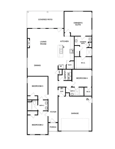 2D floor plan layout for the The Fairway by Direct Residential Communities in Heath Golf and Yacht Club, Heath, TX (Image 3). 2D floor plan layout for the The Fairway by Direct Residential Communities in Heath Golf and Yacht Club, Heath, TX (Image 3).