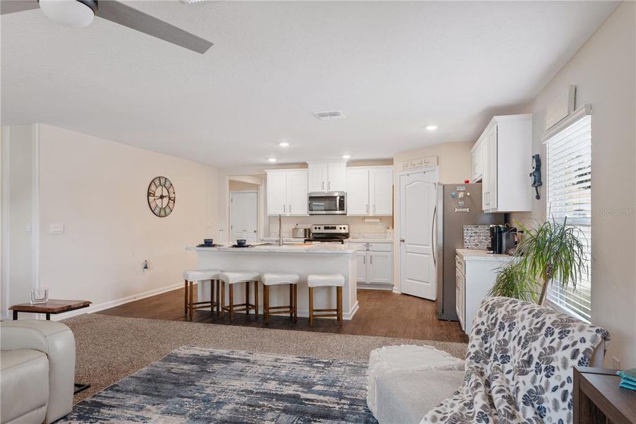 Furnished interior view inside a new home in Palm Coast Homesites, Palm Coast (Image 25).