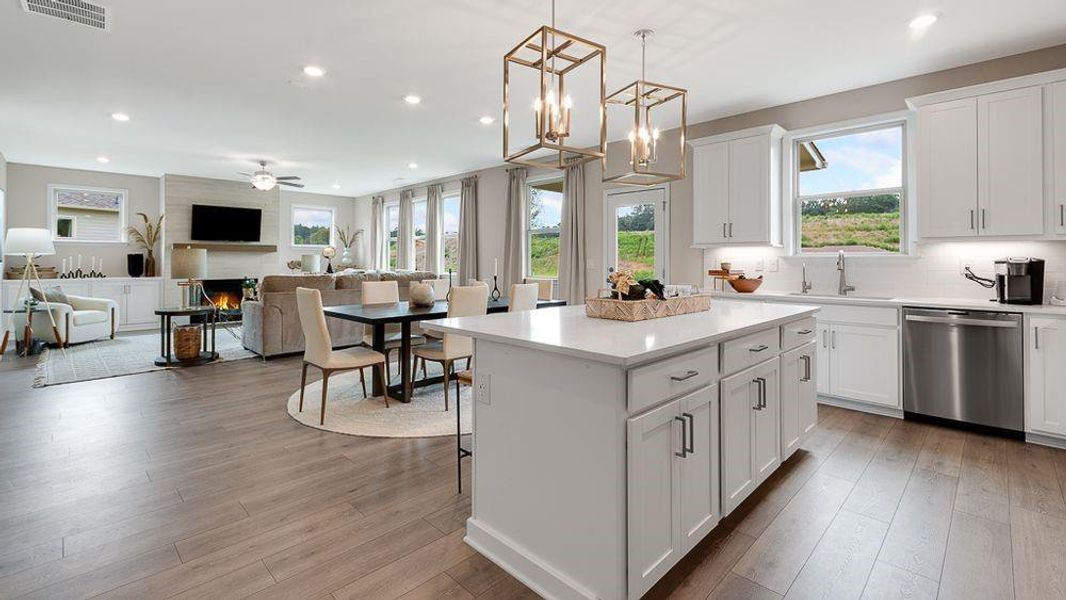 Furnished interior view inside a new home in Stratford Hills, Ball Ground (Image 12).