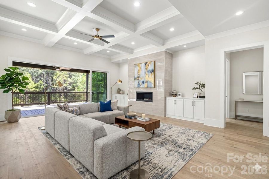 Furnished interior view inside a new home in , Lancaster (Image 28).