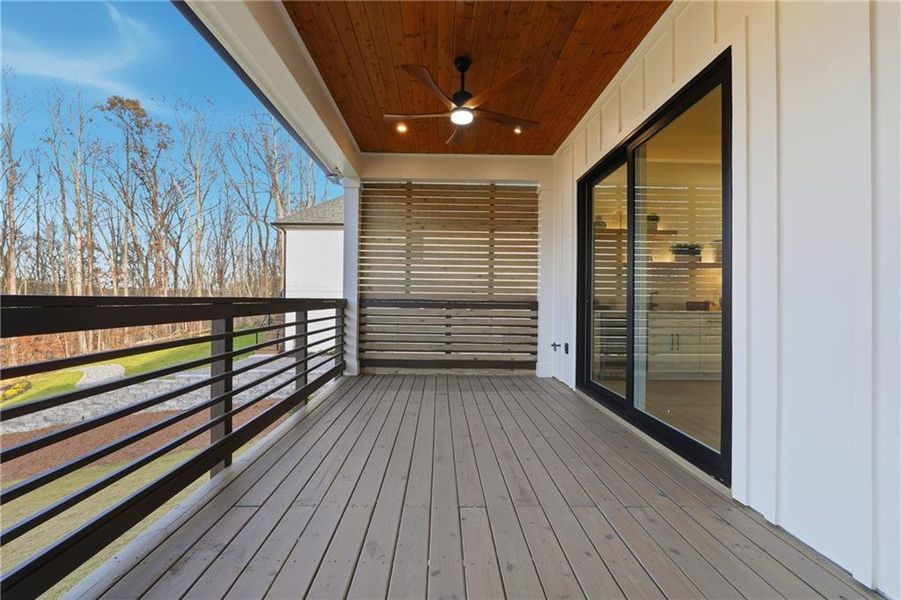 Exterior details and patio area of a home in , Cumming (Image 33).