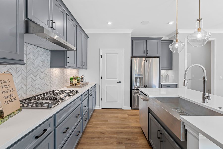 Representative furnished interior of a home built from the Woodwright by Tri Pointe Homes in Alton Creek, Mint Hill (Image 16).