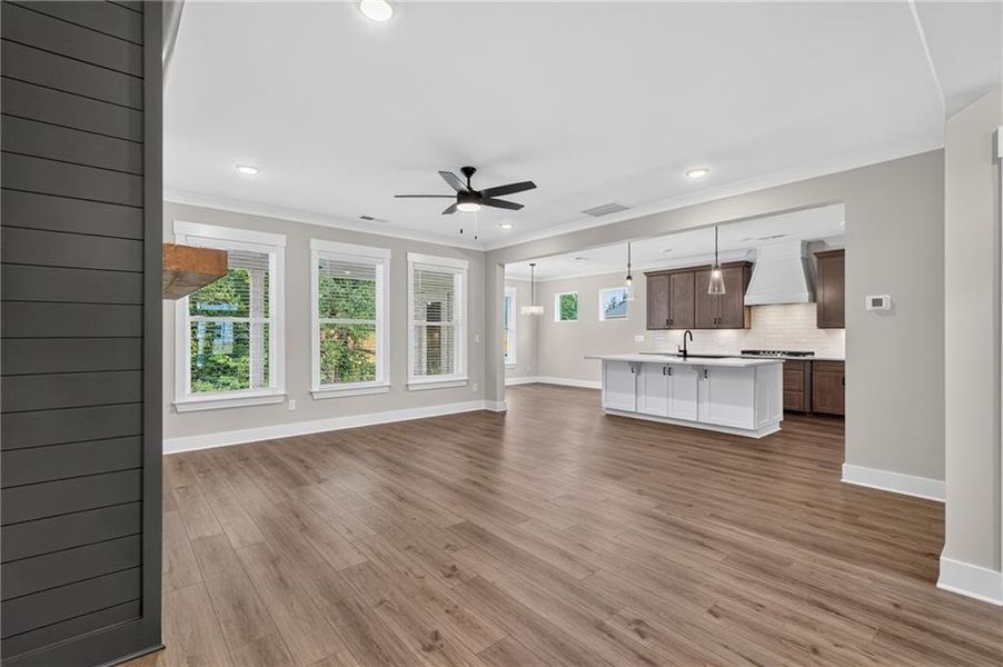 Spacious, unfurnished interior of a new home in Arbor West, Dawsonville (Image 35).