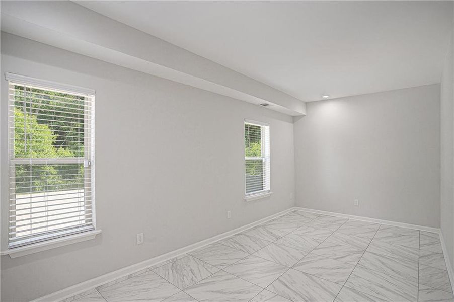 Spacious, unfurnished interior of a new home in , Hampton (Image 23).