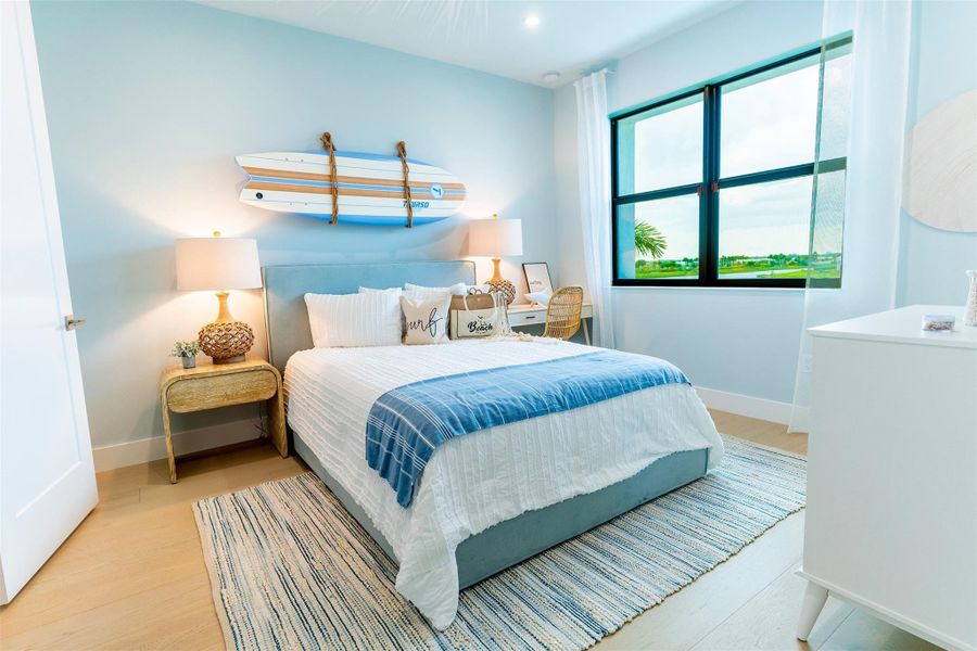 Furnished interior view inside a new home in , Palm Beach Gardens (Image 8).