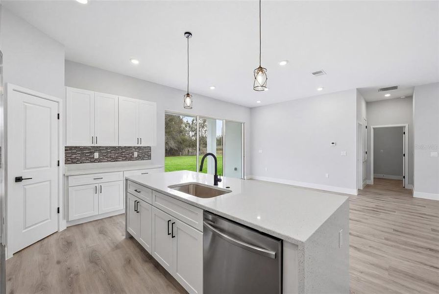 Furnished interior view inside a new home in , Ocala (Image 17).
