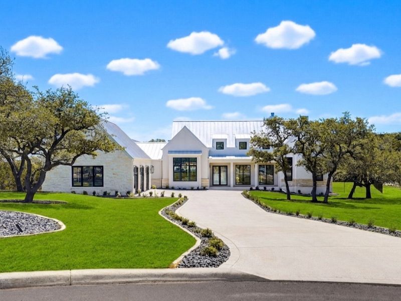 Front exterior of a new home in , San Antonio, TX, highlighting curb appeal (Image 22).