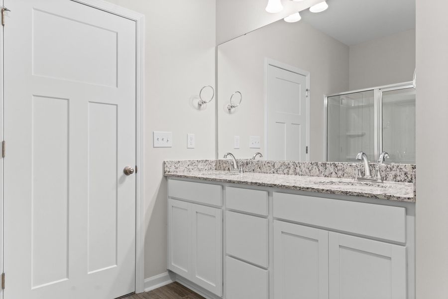 Furnished interior view inside a new home in , Orangeburg (Image 4).