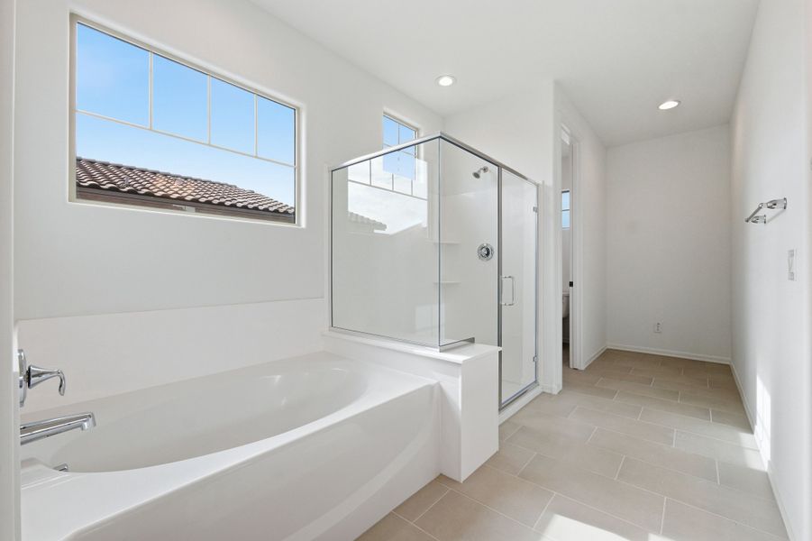 Furnished interior view inside a new home in Hawes Crossing, Mesa (Image 6).