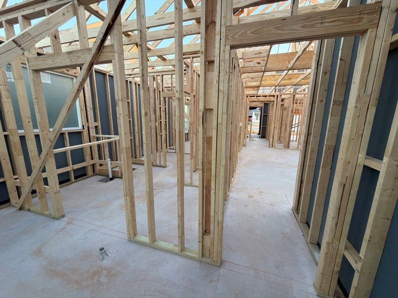 In-progress construction of a new home in Covenant Park, Springtown, TX (Image 5).