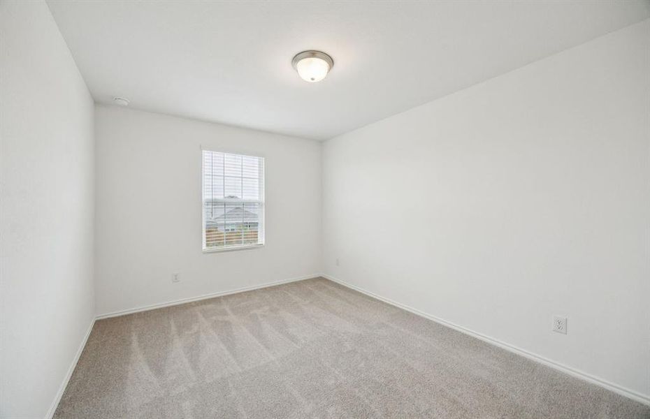Spacious secondary bedroom