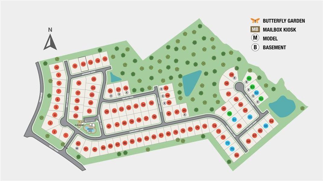 Image 60 of a home in Bailey Fence.