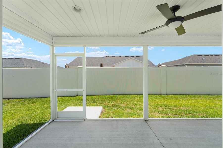 Exterior details and patio area of a home in , The Villages (Image 23).