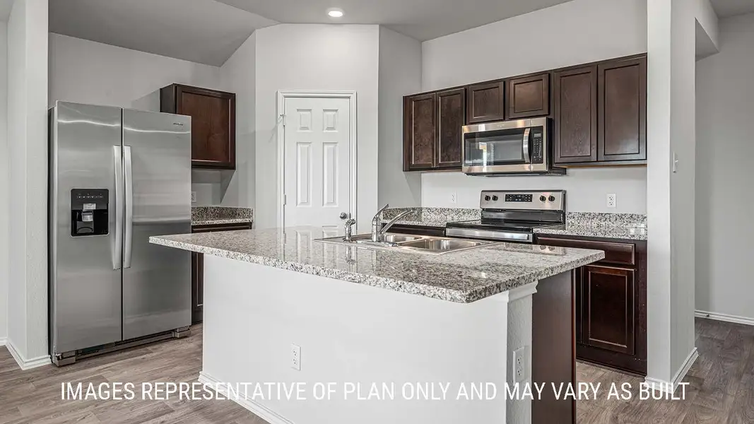 Furnished interior view inside a new home in Pecan Creek, Temple (Image 6).