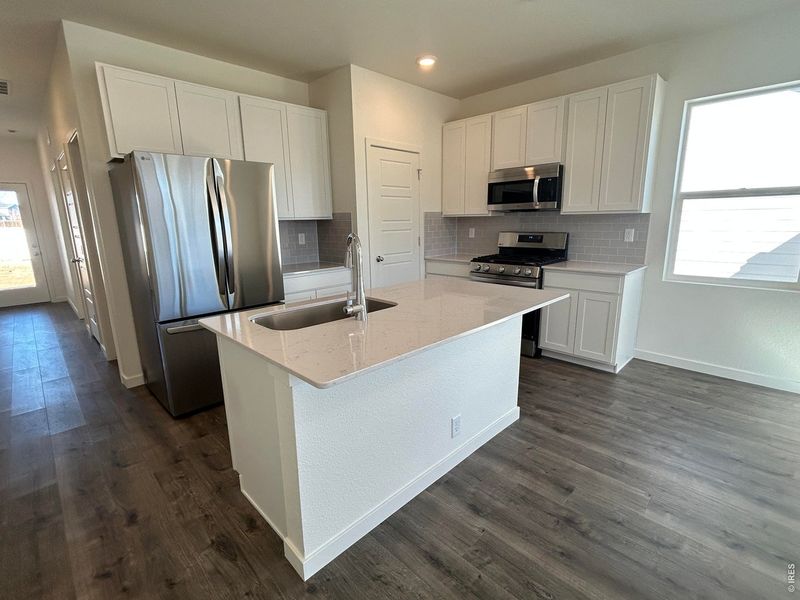 Furnished interior view inside a new home in Liberty Draw, Evans (Image 3).