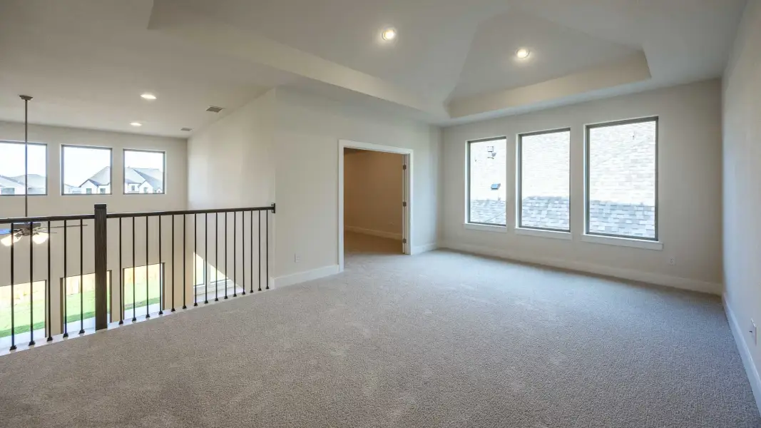 Spacious, unfurnished interior of a new home in Santa Rita Ranch - Eldorado, Liberty Hill (Image 12). Spacious, unfurnished interior of a new home in Santa Rita Ranch - Eldorado, Liberty Hill (Image 12).