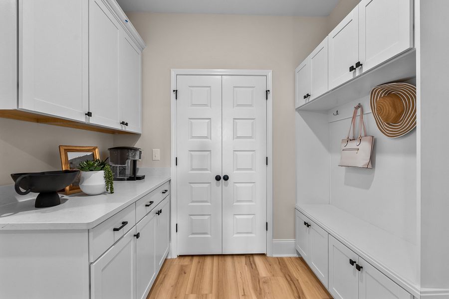 Representative furnished interior of a home built from the Webster II - Vanguard Collection by Mungo Homes in Windsor Forest, Anderson (Image 11).