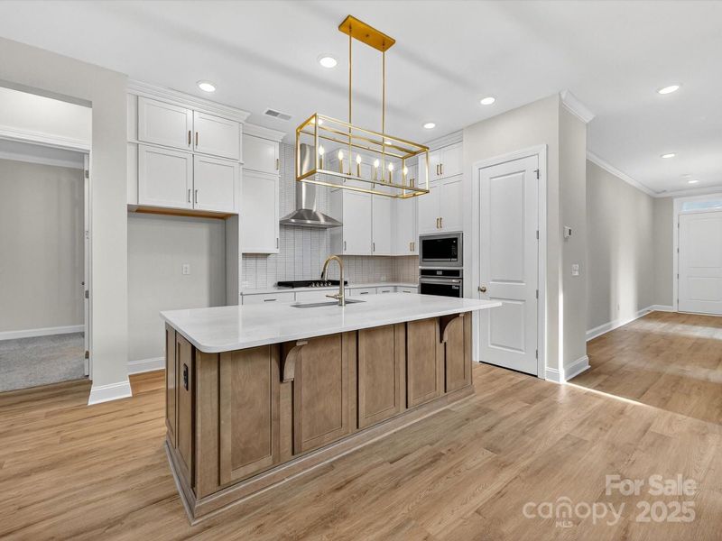 Furnished interior view inside a new home in North Creek Village, Huntersville (Image 9).