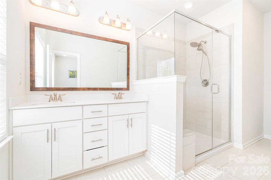 Furnished interior view inside a new home in , Mint Hill (Image 8).