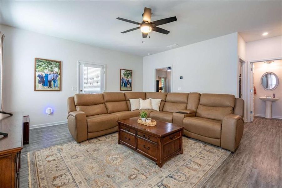 Furnished interior view inside a new home in , Rome (Image 15). Furnished interior view inside a new home in , Rome (Image 15).