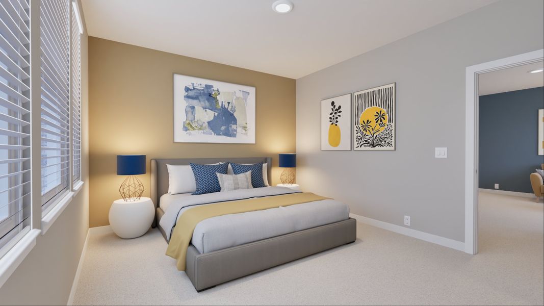 Representative furnished interior of a home built from the Bandera by Tricoast Homes in Sunterra 40, Katy (Image 12). Representative furnished interior of a home built from the Bandera by Tricoast Homes in Sunterra 40, Katy (Image 12).