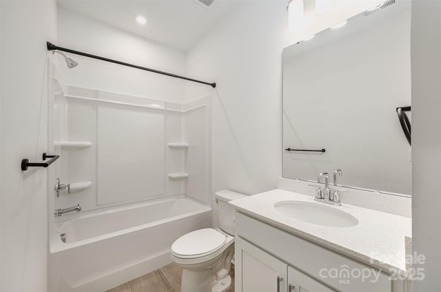 Furnished interior view inside a new home in Parkside Crossing, Charlotte (Image 5).