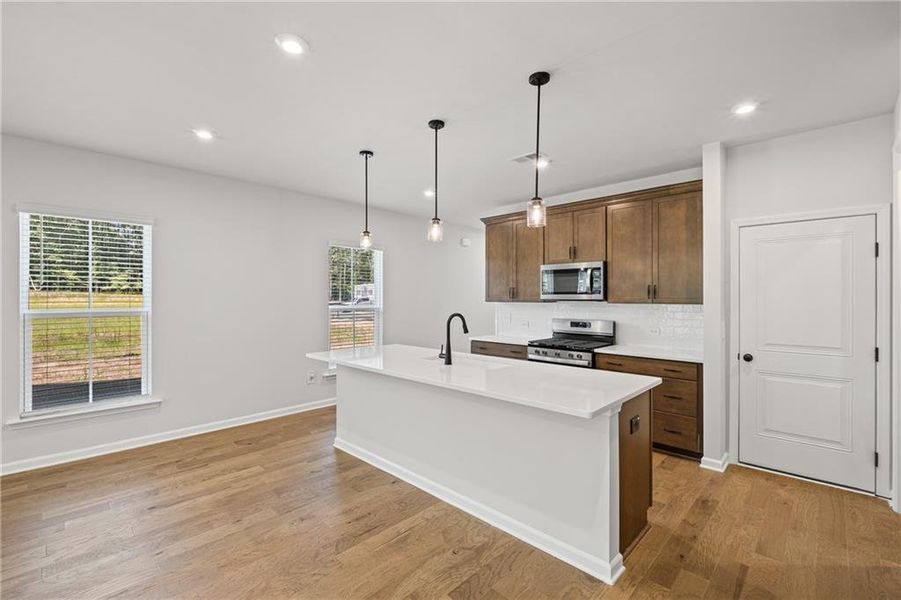 Furnished interior view inside a new home in Adler Springs, Powder Springs (Image 3).