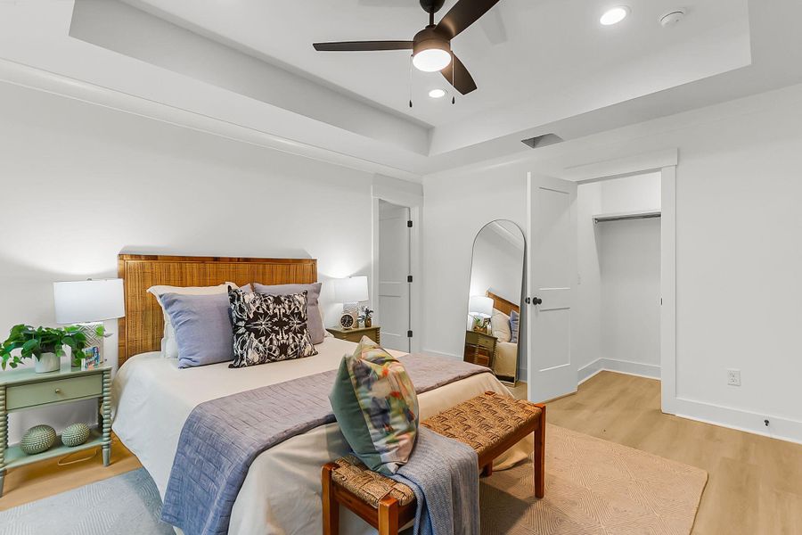 Furnished interior view inside a new home in , Charleston (Image 7).