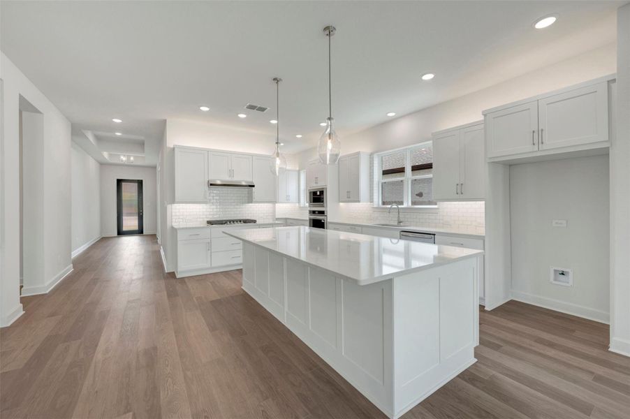 Furnished interior view inside a new home in ARTAVIA - Parkview Collection, Conroe (Image 6).