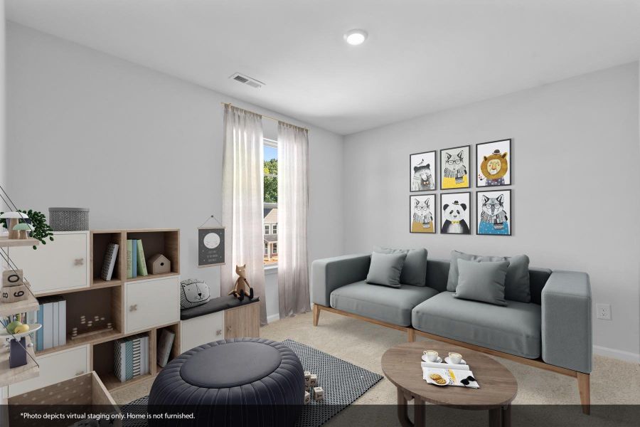 Furnished interior view inside a new home in Watkins Landing, Kernersville (Image 11).