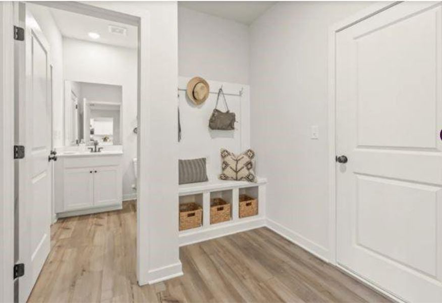 Furnished interior view inside a new home in The Estates at Gainesville Township, Gainesville (Image 12).