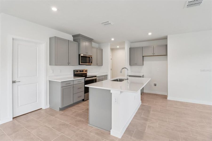 Furnished interior view inside a new home in Cyrene at Harmony, St. Cloud (Image 6).