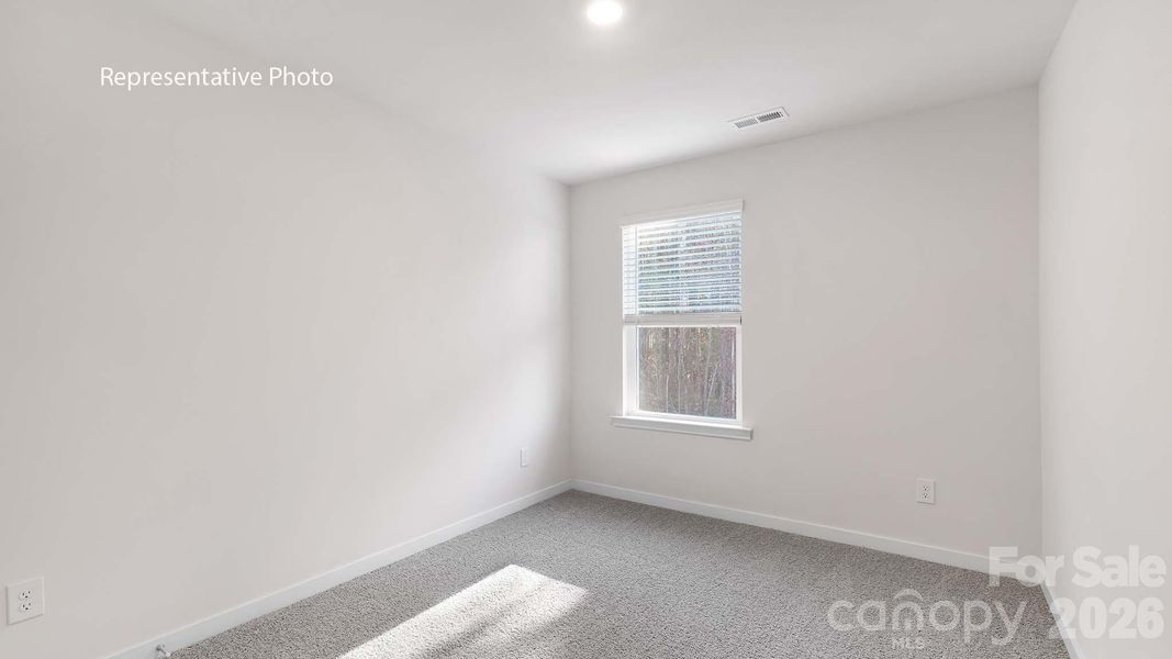Spacious, unfurnished interior of a new home in The Townes at Troutman, Troutman (Image 18).