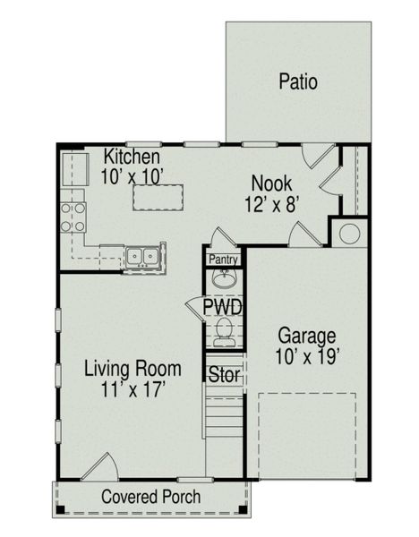 2D floor plan layout of this home in Cantigny Park, Clarksville, TN (Image 4). 2D floor plan layout of this home in Cantigny Park, Clarksville, TN (Image 4).