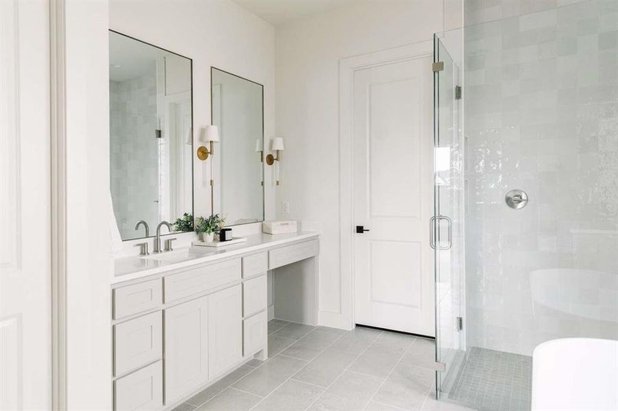 Furnished interior view inside a new home in , Aledo (Image 7). Furnished interior view inside a new home in , Aledo (Image 7).