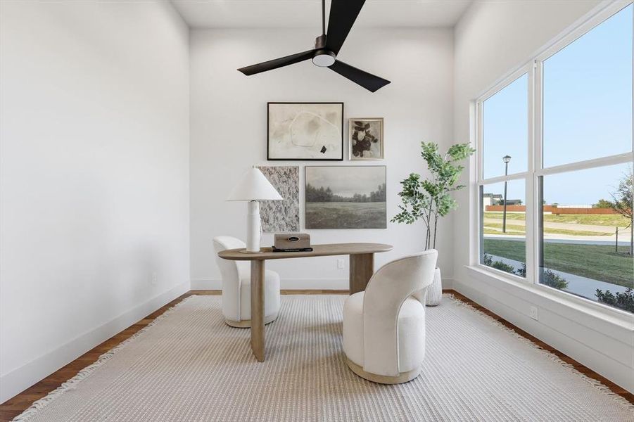 Furnished interior view inside a new home in , Red Oak (Image 4).