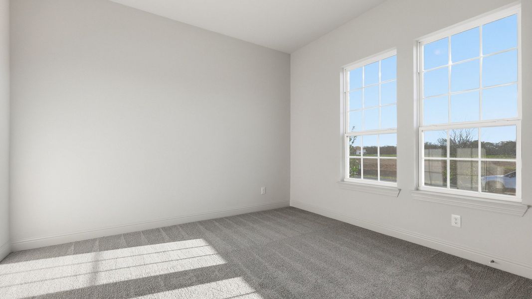 Furnished interior view inside a new home in Lakeshore Bluffs, Shady Shores (Image 7).