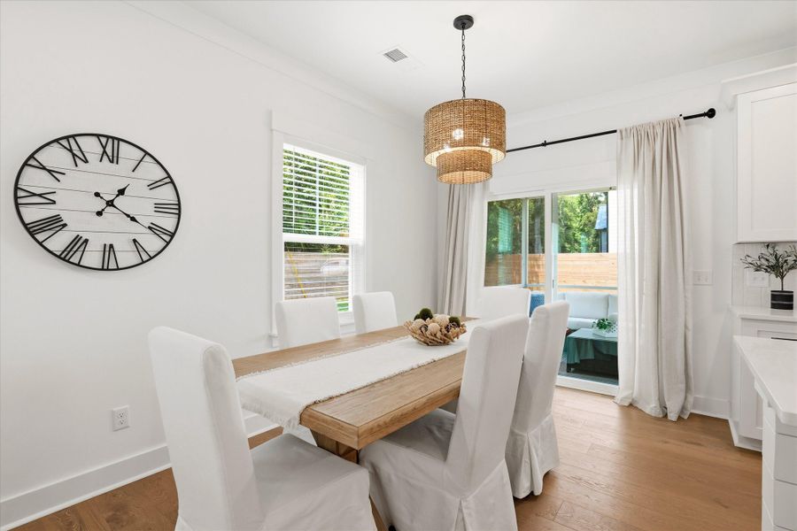 Furnished interior view inside a new home in , Mount Pleasant (Image 16).