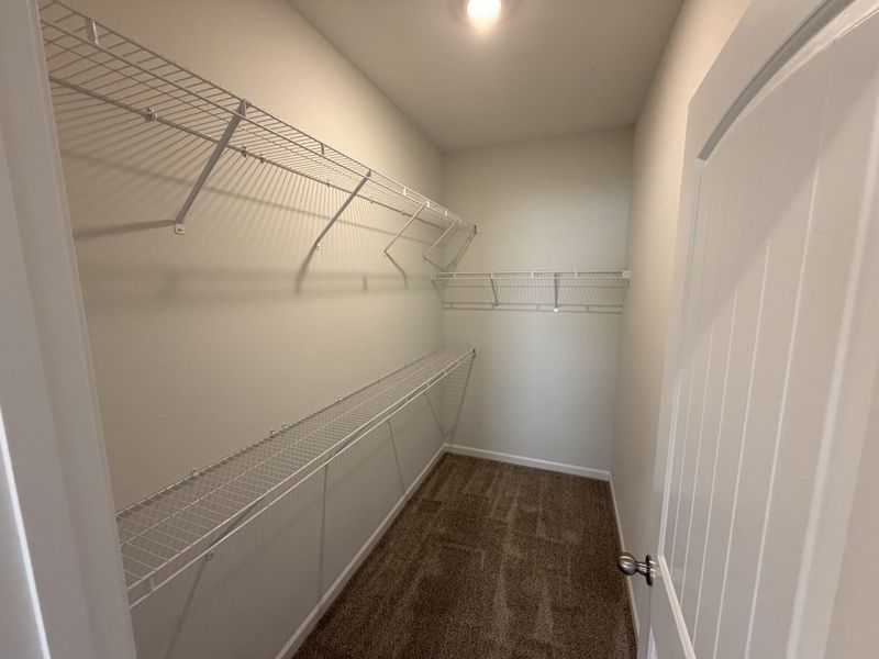 Plenty of room in the Primary Suite`s walk in Closet!