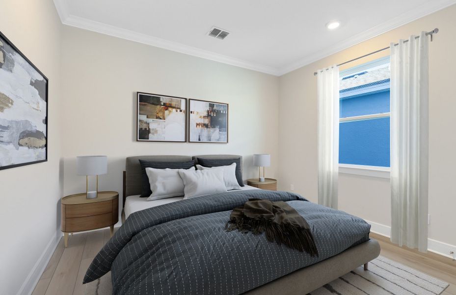 Furnished interior view inside a new home in Spencer Glen, Riverview (Image 6).